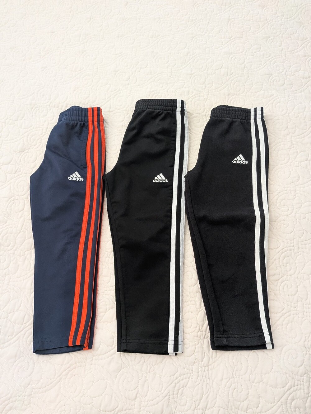 Adidas Toddler Boy Sweatpants Bundle | 3 Pairs | Size 4T